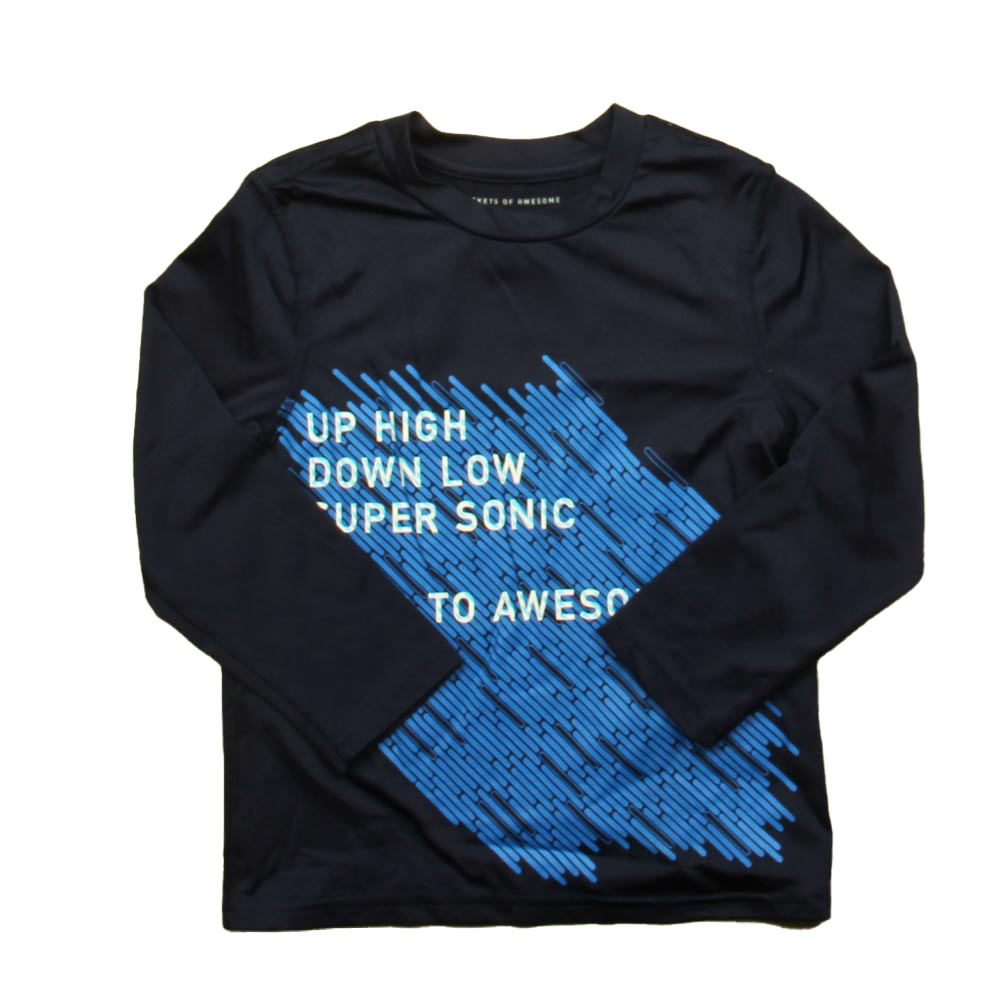 Rocket Of Awesome Boys Navy Athletic Top size: 3T